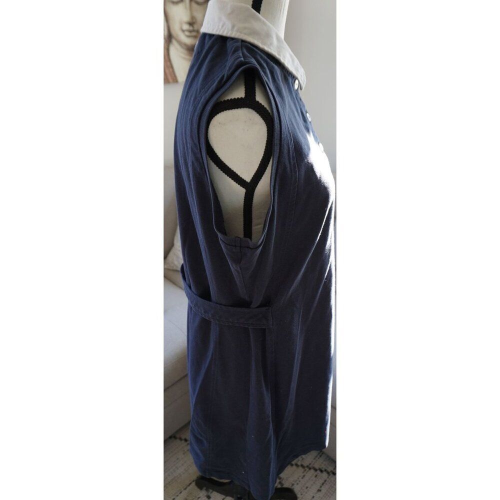 Brooks Brother Pro Sports Women's Blue Sleeveless Tennis Dress - Size XL - Picture 12 of 12